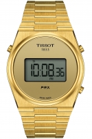 TISSOT -PRX Digital Herrenuhr Gold Quarz Saphirglas 40mm- T137.463.33.020.00